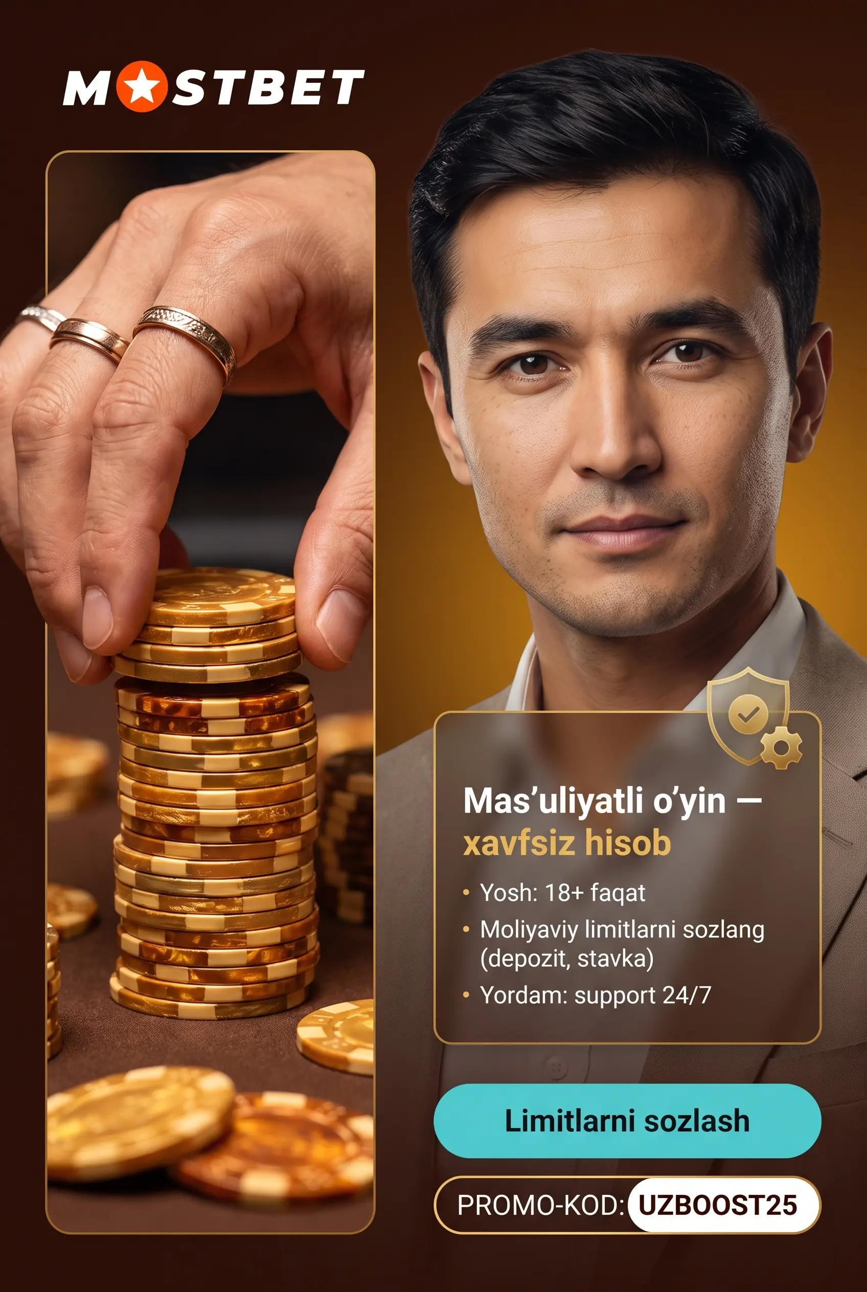 Mas'uliyatli o'yin va 18 yosh chegarasi